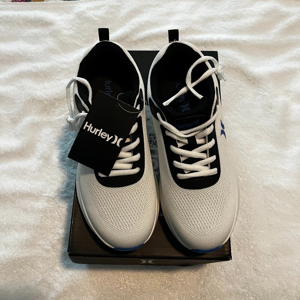 Hurley Lightweight Lace up Sneakers - Unisex (Big Kids 5)